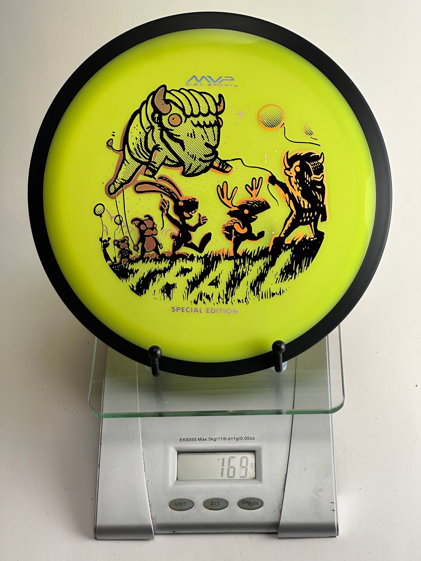 MVP Trail Special Edition Neutron – Neon Yellow w/ Black Rim Bison Stamp