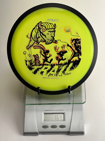 MVP Trail Special Edition Neutron – Neon Yellow w/ Black Rim Bison Stamp