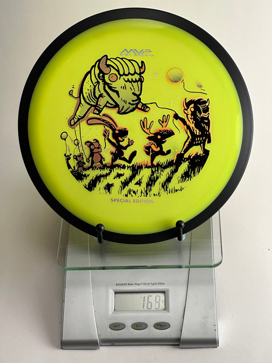 MVP Trail Special Edition Neutron – Neon Yellow w/ Black Rim Bison Stamp