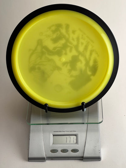 MVP Trail Neutron Special Edition (Neon Yellow/Black Rim) Bison Forest Stamp