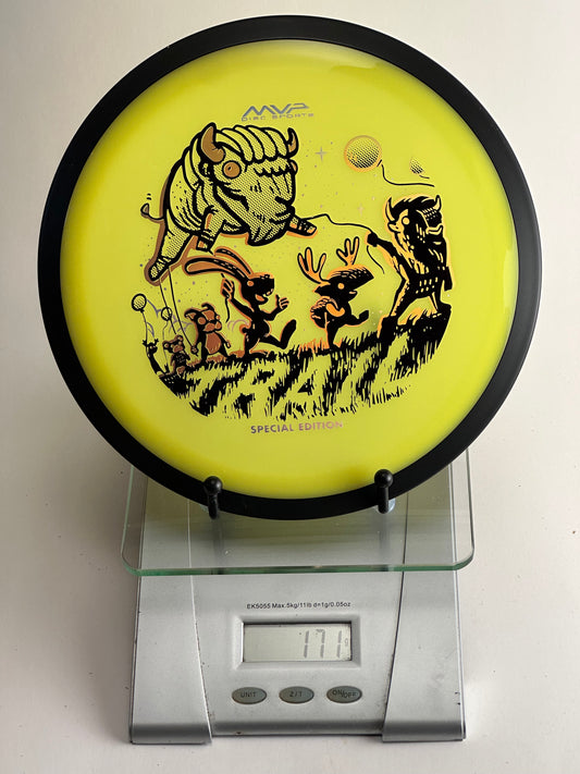 MVP Trail Special Edition Neutron (Neon Yellow/Black Rim) Bison Forest Stamp