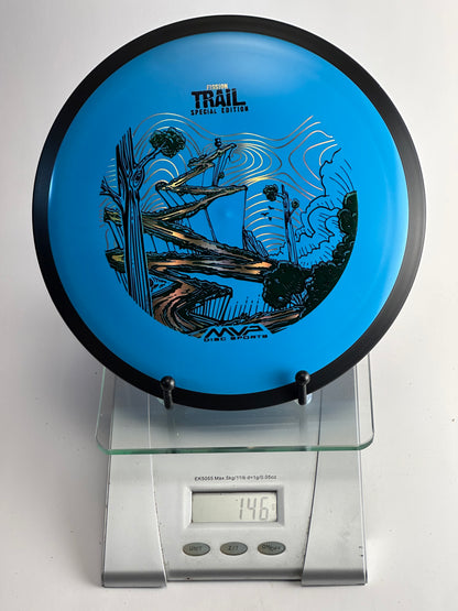 MVP Trail Fission Special Edition – Blue w/ Black Rim (Oversize Art)
