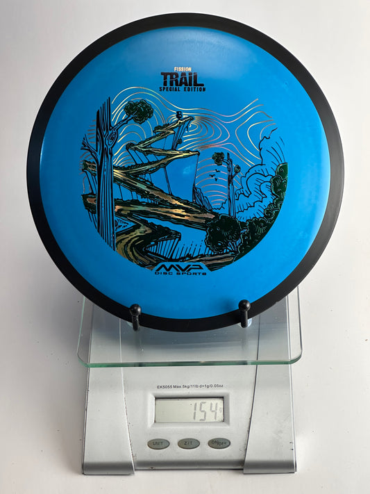 MVP Trail Fission Special Edition (154g) Blue/Black Rim – Forest Stamp