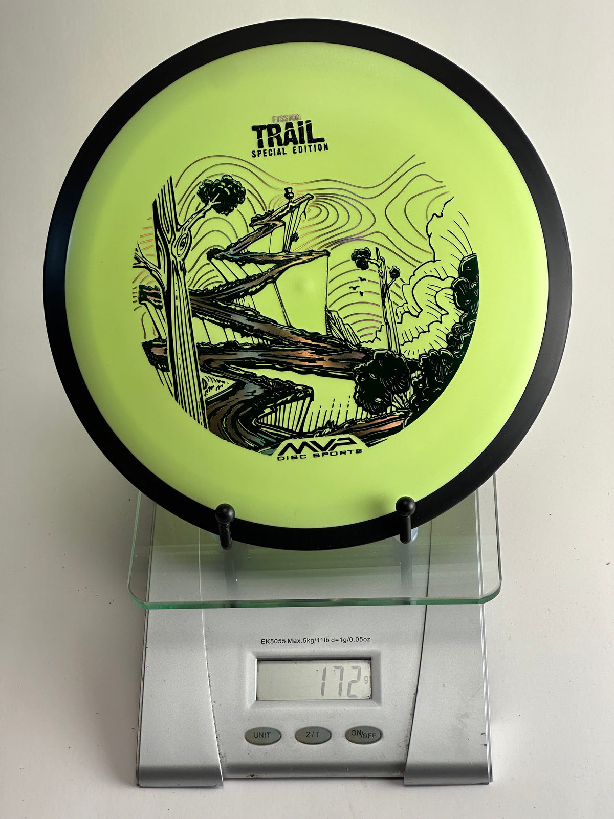 MVP Trail Fission Special Edition (Neon Yellow/Black Rim) 172g