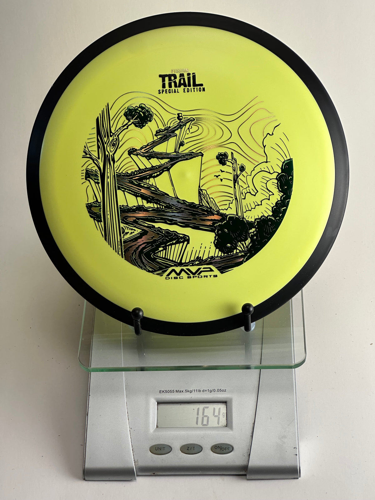 MVP Trail Fission Special Edition (Neon Yellow/Black Rim) 164g
