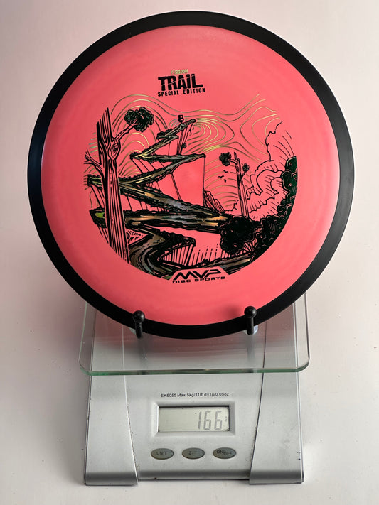 MVP Trail Fission Special Edition Distance Driver - Pink w/ Black Rim