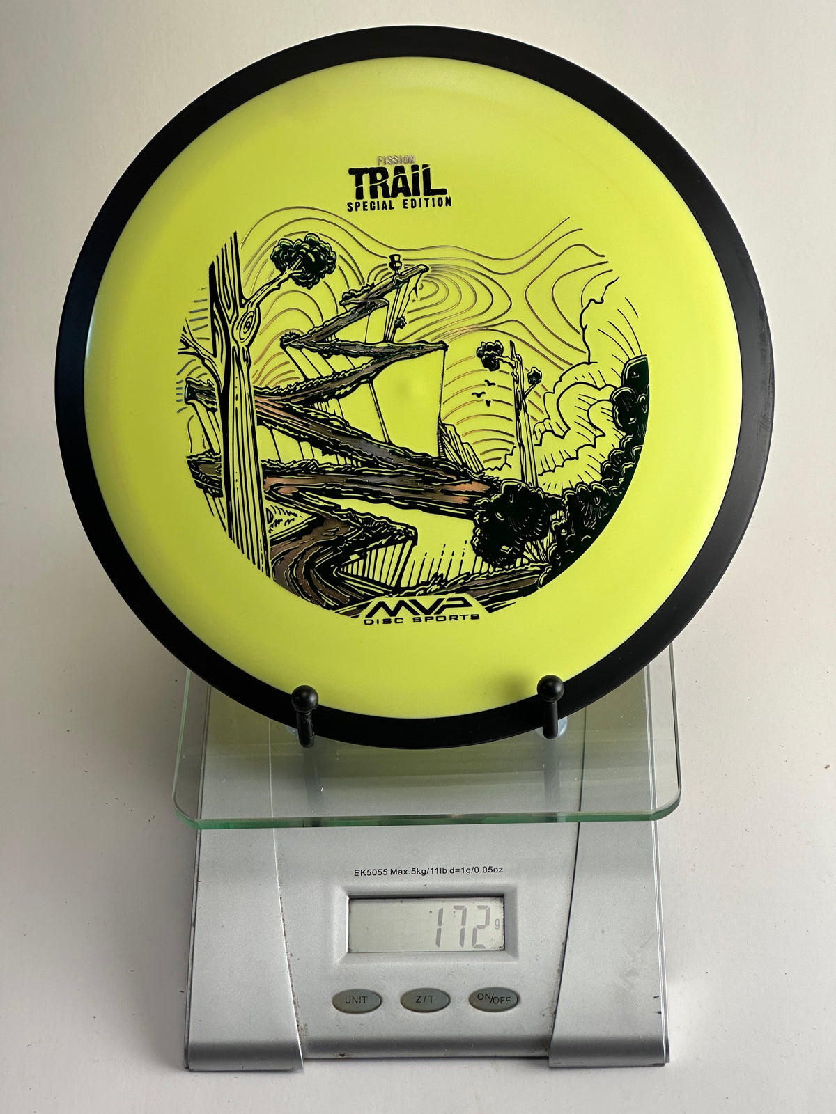 MVP Trail Fission Special Edition (Neon Yellow/Black Rim) Forest Stamp