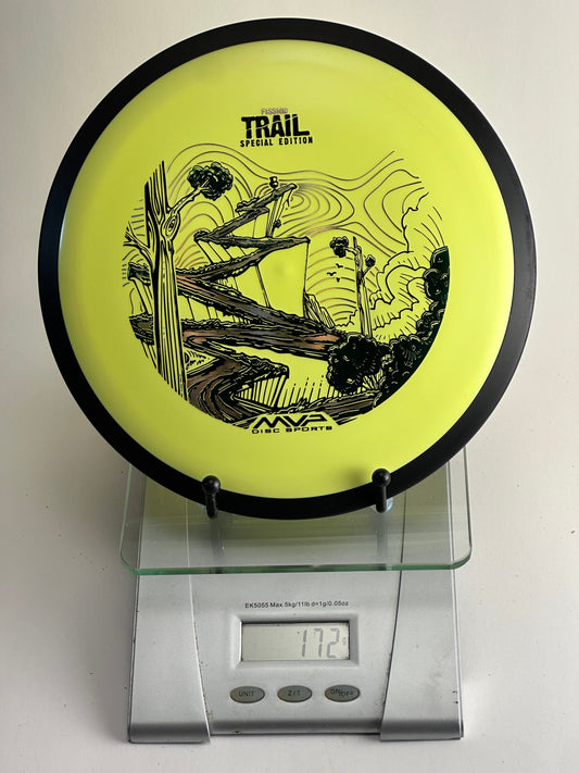 MVP Trail Fission Special Edition (Neon Yellow/Black Rim) Forest Stamp