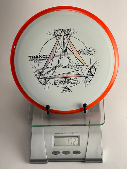 MVP Prism Neutron Trance Fairway Driver | White w/ Red Rim | 172g