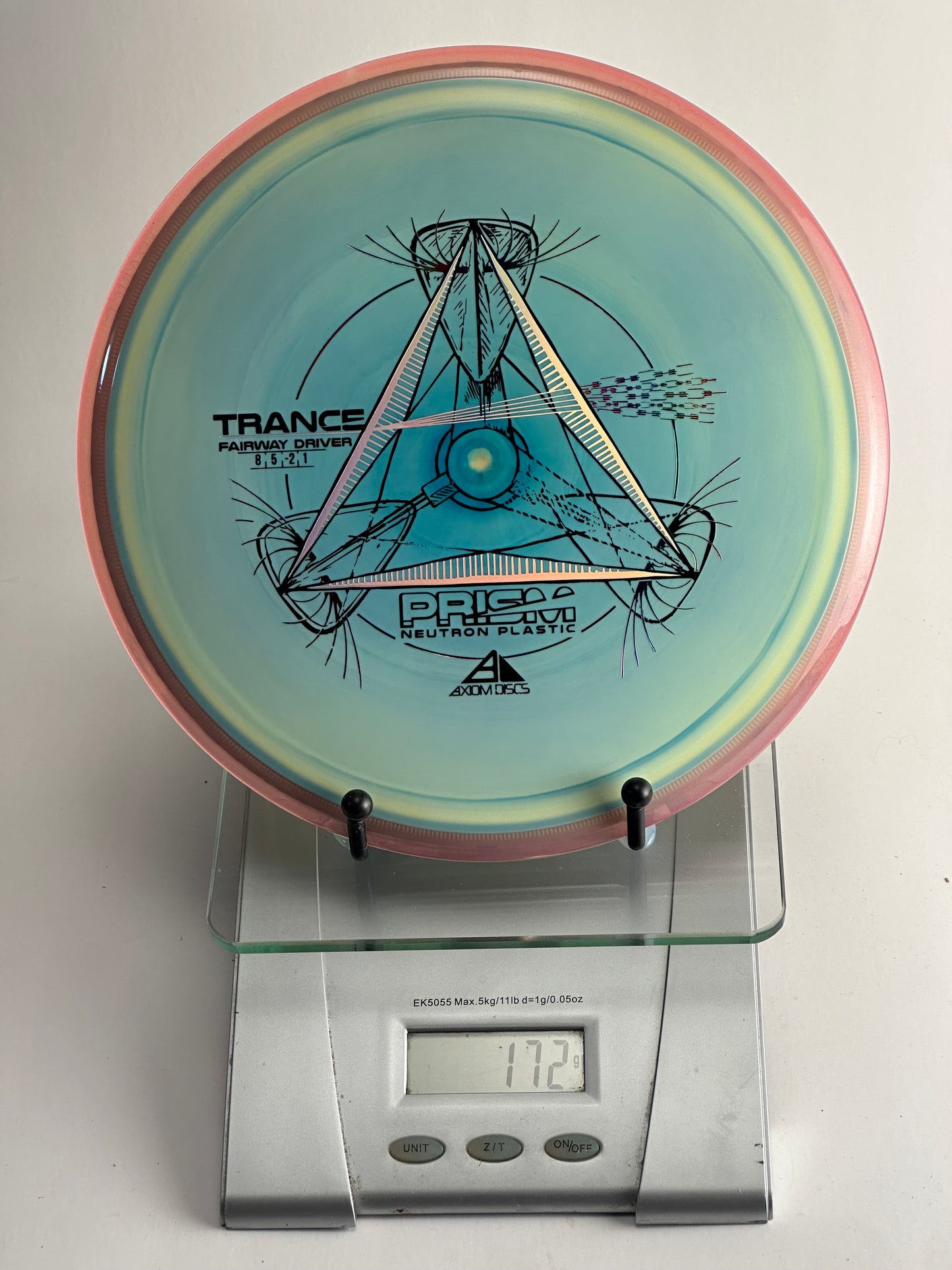 MVP Trance Prism Neutron Fairway Driver 172g Blue w/ Pink Rim