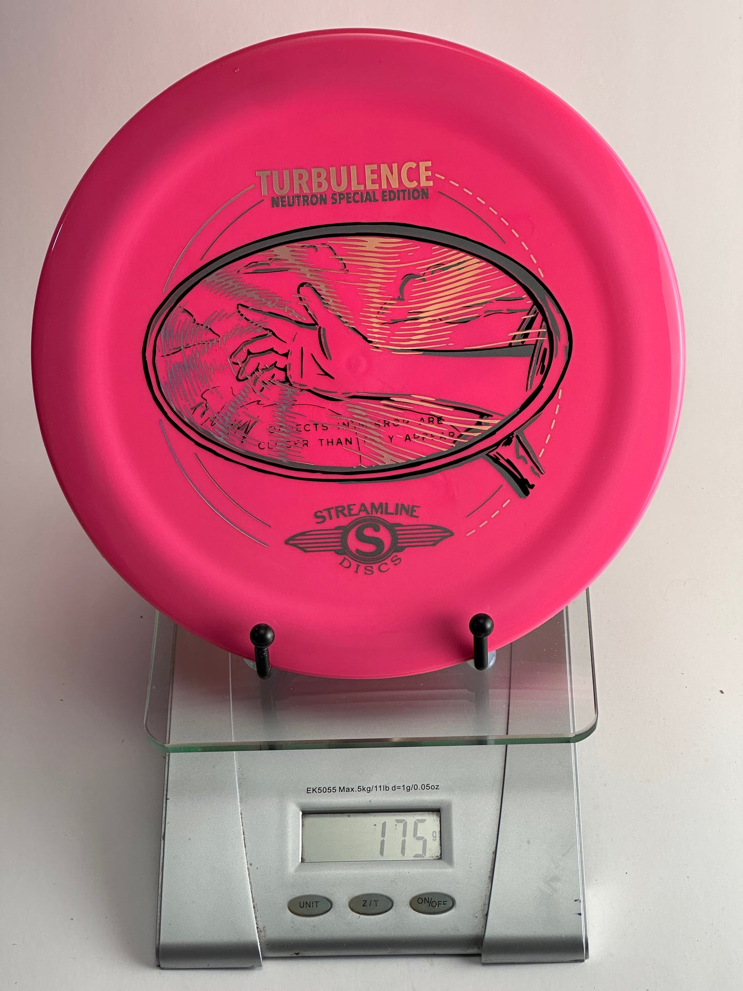 Streamline Turbulence Neutron Special Edition Disc Golf Disc - Pink