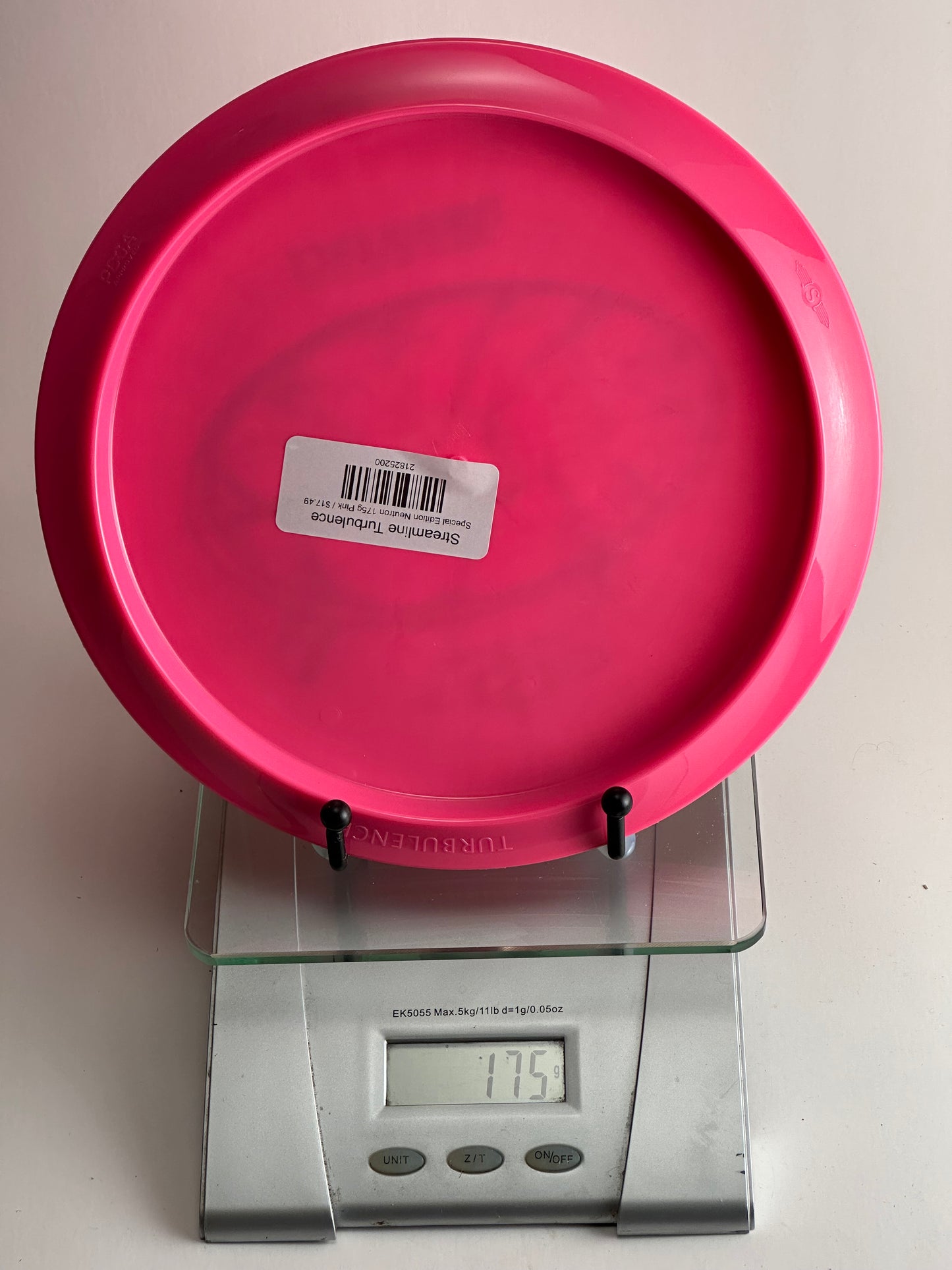 Streamline Turbulence Neutron Special Edition Disc Golf Disc - Pink