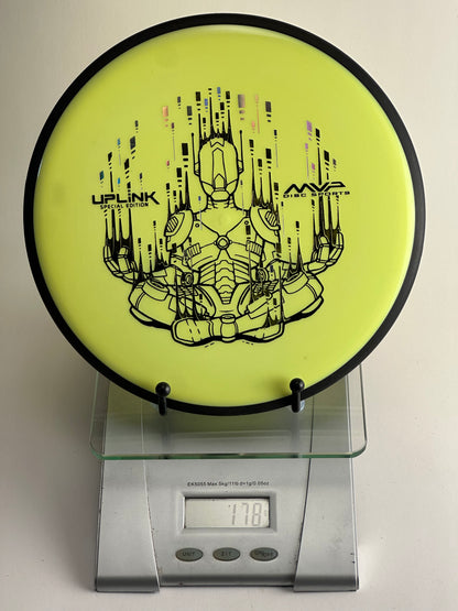 MVP Neutron Uplink Special Edition – Robot Stamp (Yellow/Black Rim)