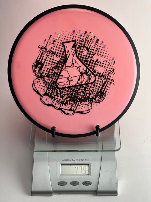 MVP Neutron Uplink Special Edition Lab Stamp (179g) - Pink/Black Rim