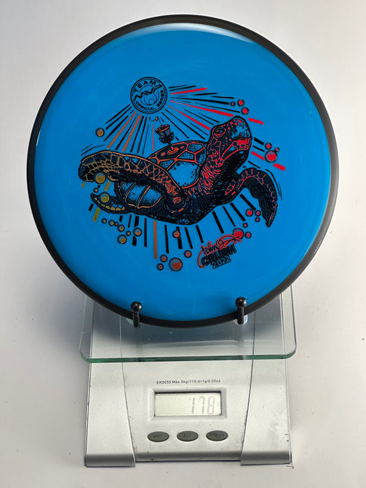 MVP Neutron Uplink – 2022 Tommy's Crush Turtle Stamp (Blue/Black Rim)
