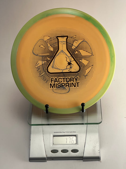 MVP Neutron Vanish Factory Misprint (Green Rim, Orange Center)