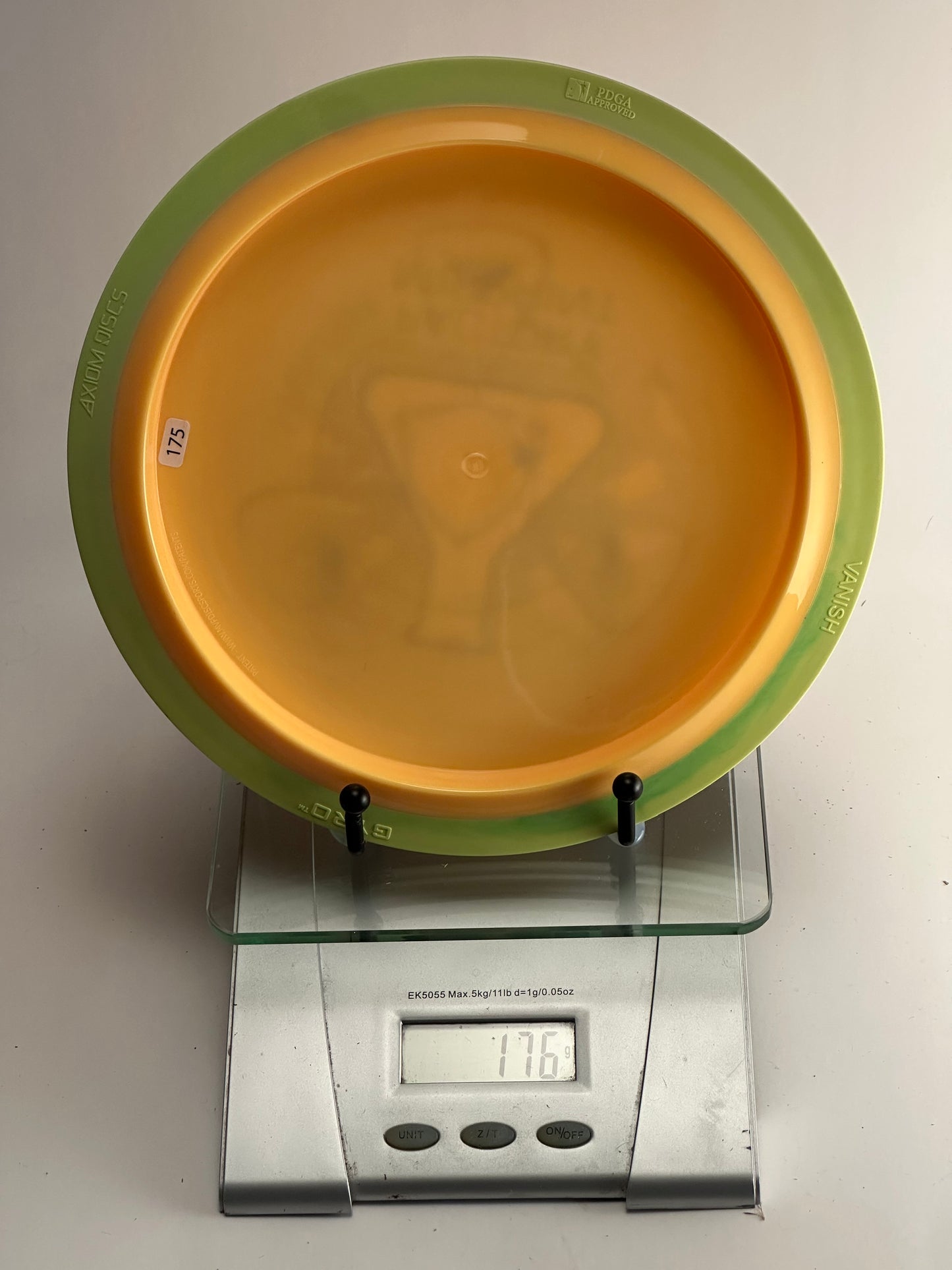 MVP Neutron Vanish Factory Misprint (Green Rim, Orange Center)