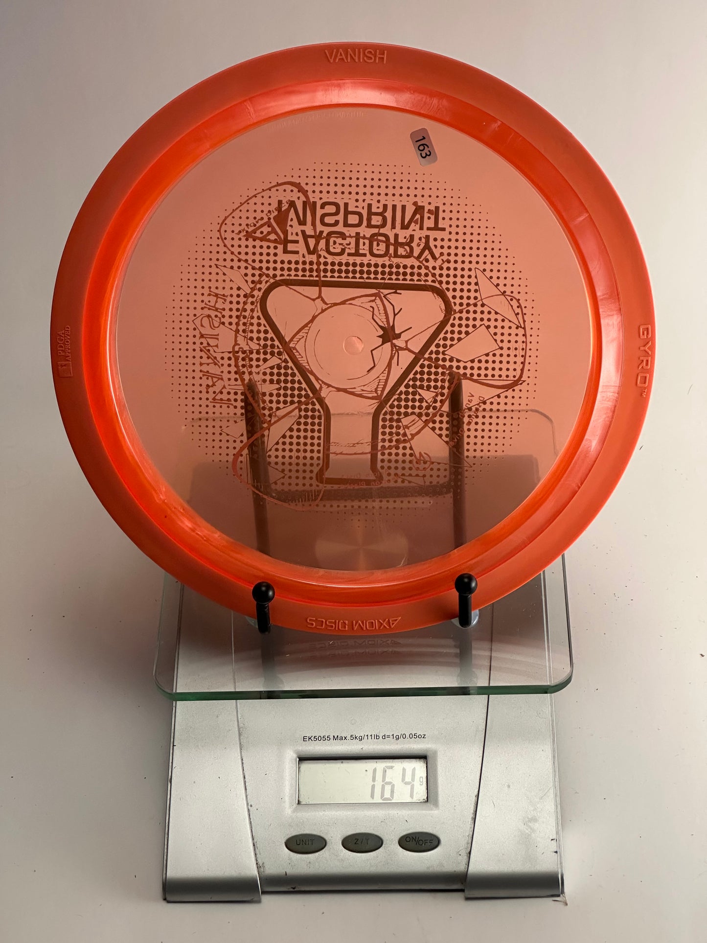 MVP Vanish Proton Factory Misprint Overmold (Transparent Red) 164g