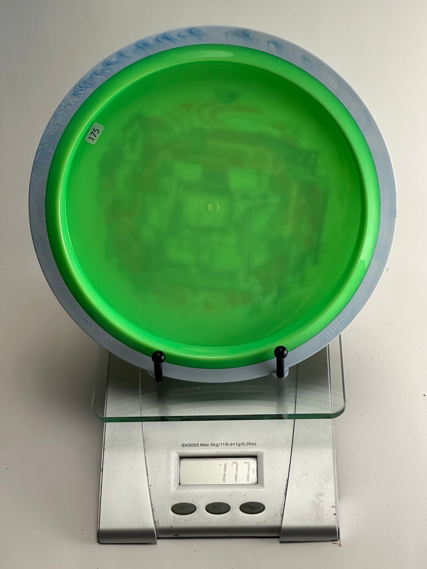 MVP Neutron Virus Special Edition (SE) – Green w/ Blue Swirl Rim
