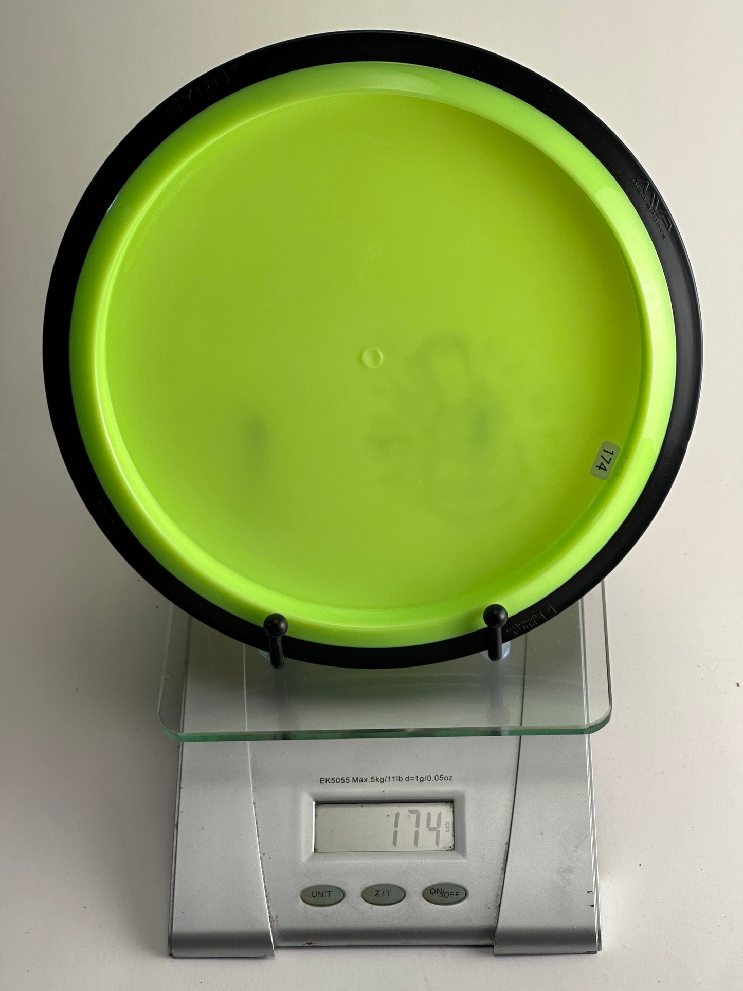 MVP Eclipse Proton Volt (Lab Second) | Glow | Yellow-Green w/ Black Rim