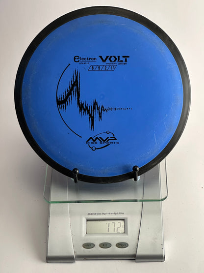MVP Volt Electron Fairway Driver (Blue w/ Black Gyro Rim)