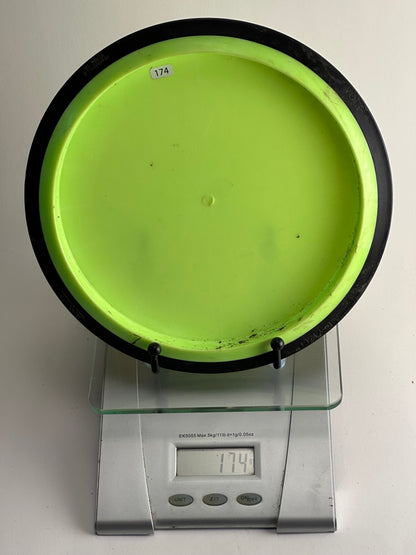MVP Volt Eclipse Glow Proton (Green Plate / Black Rim) 174g