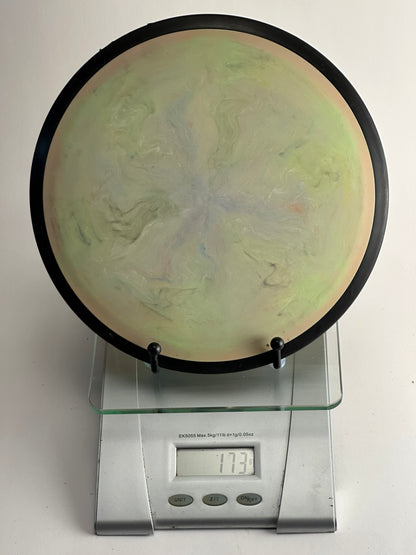 MVP Volt Eclipse Proton (Glow) – Green Swirl, Black Gyro Rim