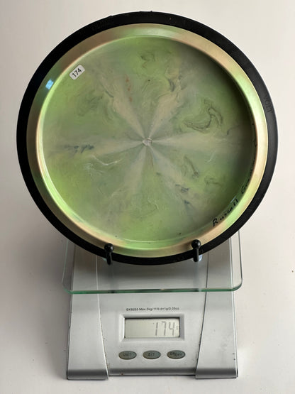 MVP Volt Eclipse Proton (Glow) – Green Swirl, Black Gyro Rim