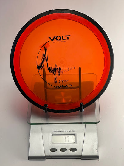 MVP Volt Proton Fairway Driver | Transparent Orange w/ Black Rim