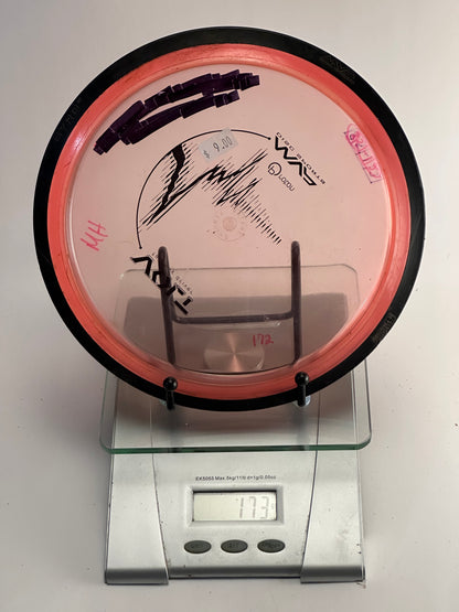 MVP Proton Volt Fairway Driver 173g - Clear/Pink Plate, Red Rim, Black Overmold