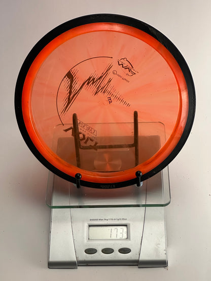 MVP Proton Volt Fairway Driver (Transparent Orange, Black Rim) 173g