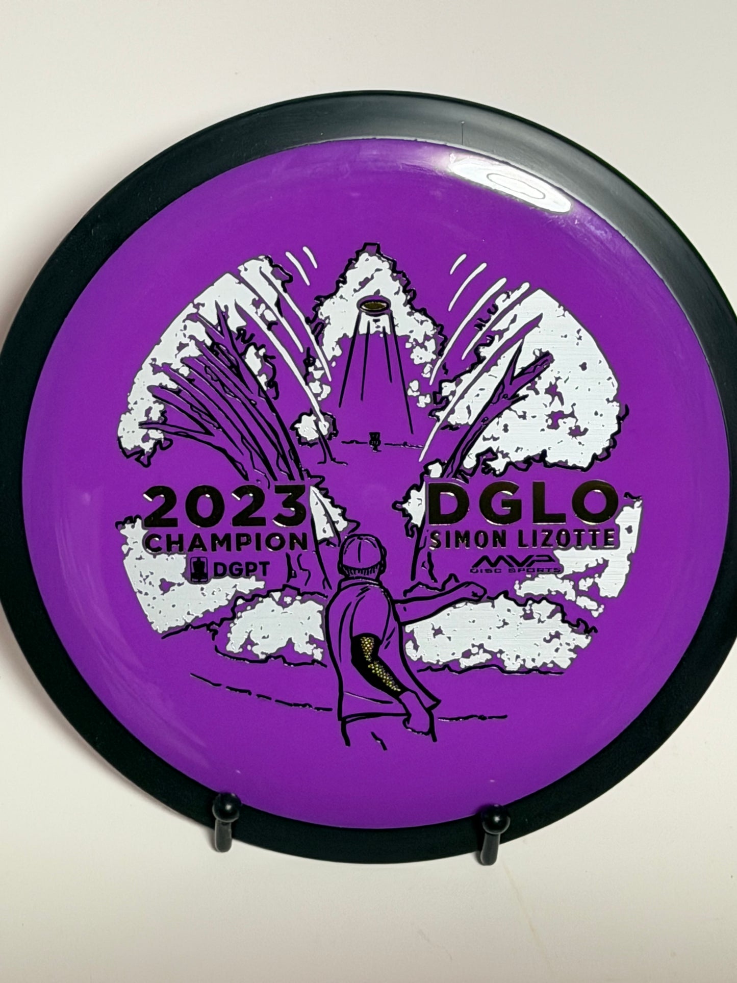MVP Neutron Wave (Gyro) | 2023 DGLO Champion Simon Lizotte | Purple/Black