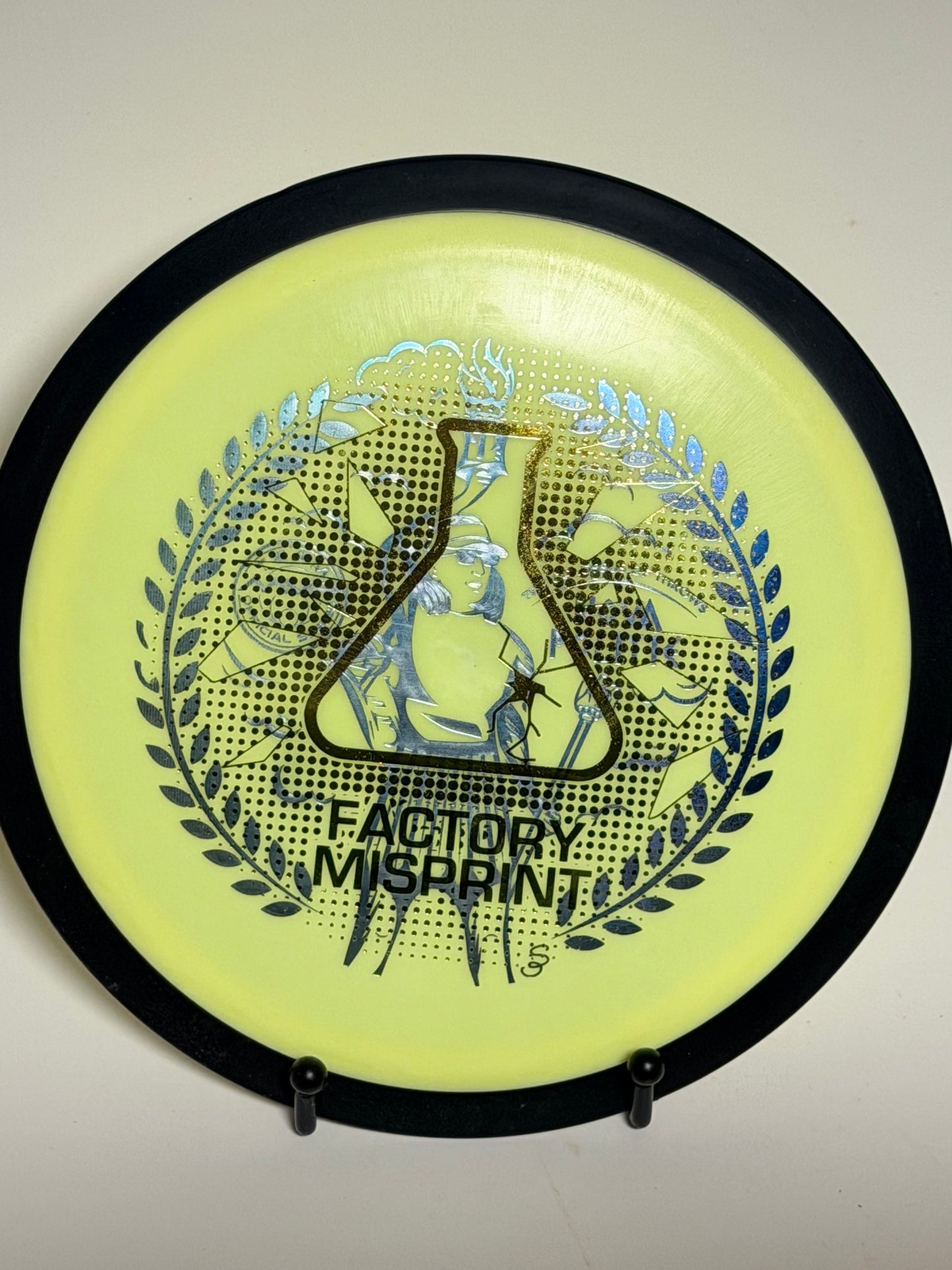 MVP Neutron Wave Factory Misprint – Yellow/Black Rim, Holographic Stamp (165g)