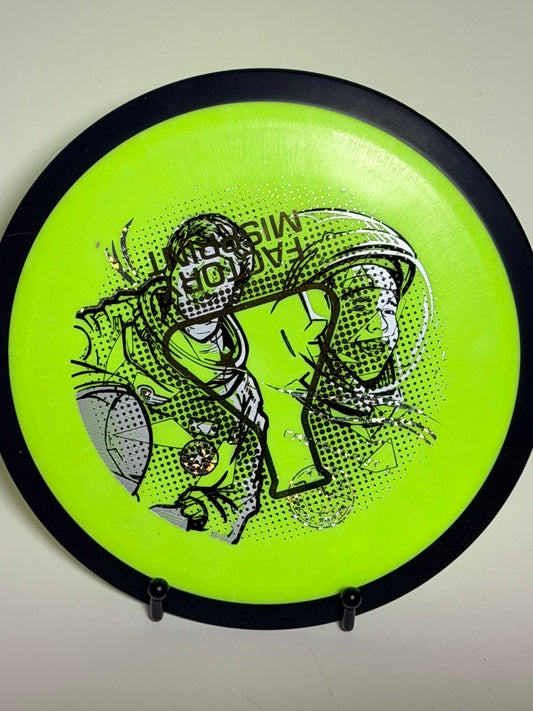 MVP Neutron Wave Factory Misprint – Yellow w/ Black Rim, Holographic Stamp