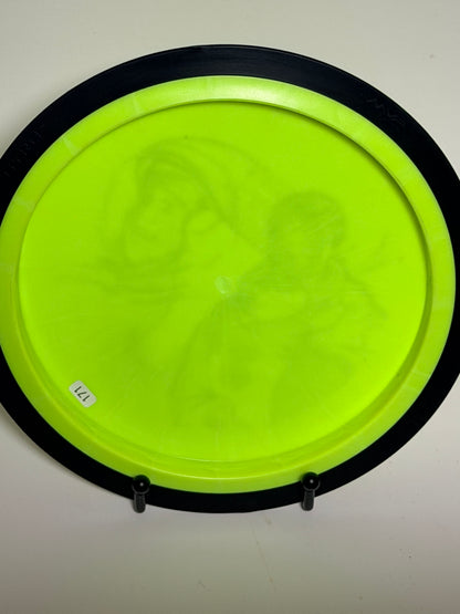 MVP Neutron Wave Factory Misprint – Yellow w/ Black Rim, Holographic Stamp