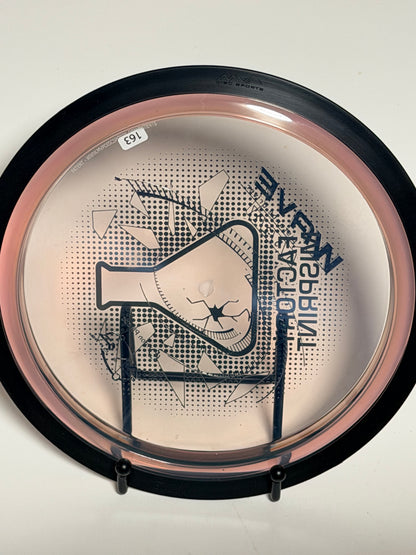 MVP Proton Wave Factory Misprint – Clear Pink Plate w/ Black Rim