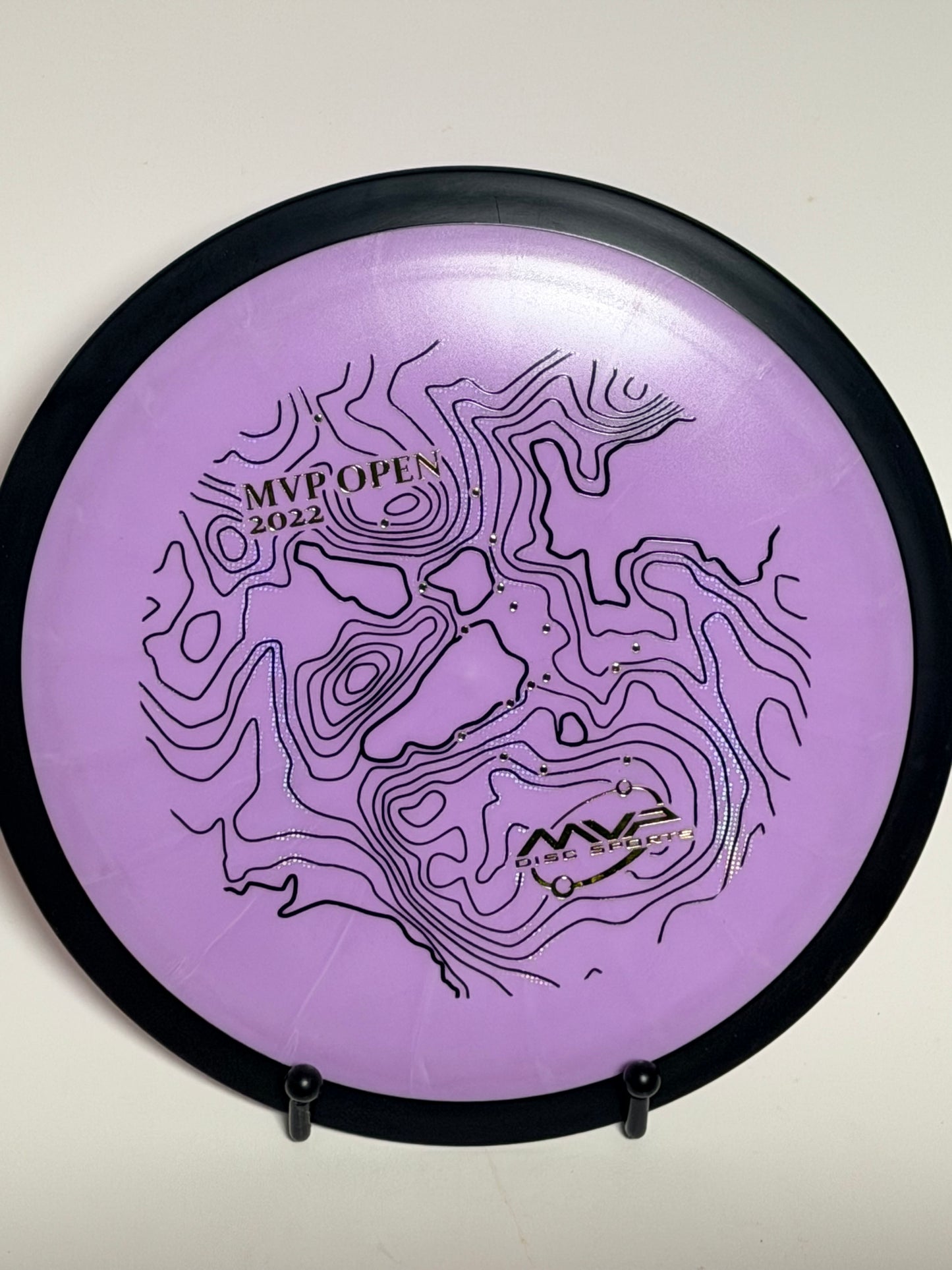 MVP Neutron Wave – MVP Open 2022 Topo Stamp (Purple/Black Rim)