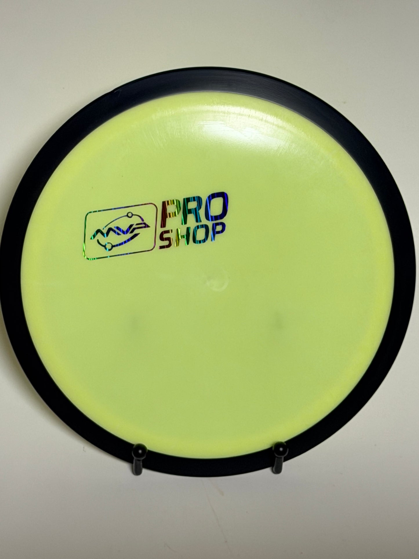 MVP Neutron Wave (Pro Shop Holo) Yellow w/ Black Rim – 165g