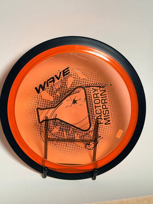 MVP Proton Wave Factory Misprint – Transparent Orange w/ Black Overmold