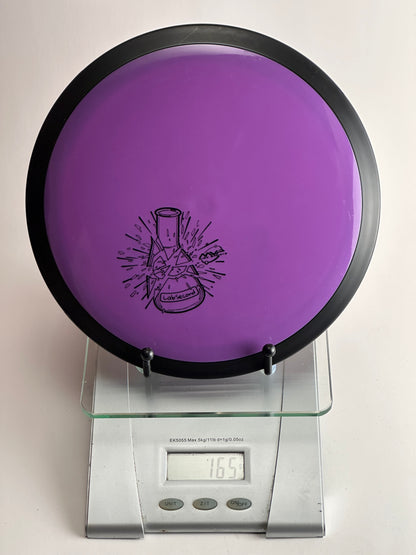 MVP Neutron Wave Lab Second (Beaker Stamp) Purple w/ Black Rim 165g