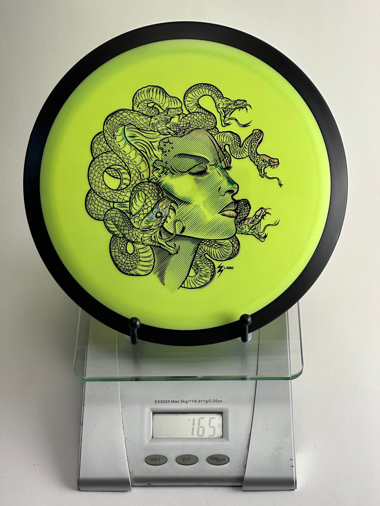 MVP Fission Wave – Neon Green w/ Black Rim (Medusa Stamp)