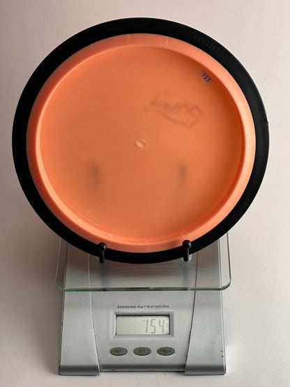 MVP Neutron Wave – Orange Plate w/ Black Rim, Silver MVP Stamp (154g)