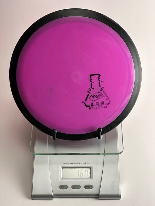 MVP Neutron Wave Lab Second (Beaker Stamp) Purple w/ Black Rim 160g