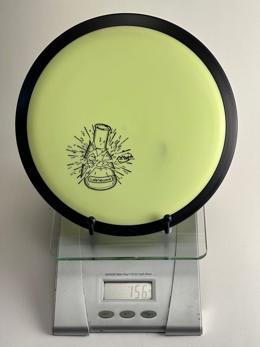 MVP Neutron Wave Lab Second (Beaker Stamp) | Neon Yellow w/ Black Rim | 156g