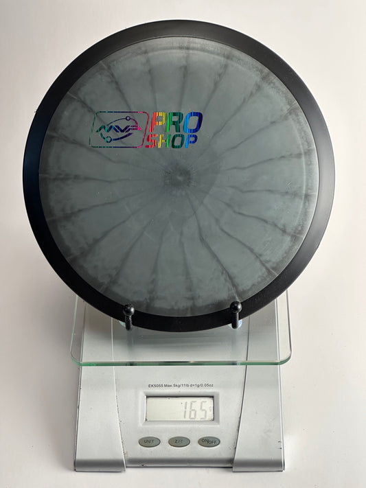 MVP Neutron Wave (Pro Shop) Gray Swirl w/ Black Rim, Holo Stamp 165g