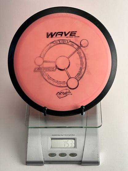 MVP Fission Wave Distance Driver (Pink/Black Rim) Science Stamp 153g