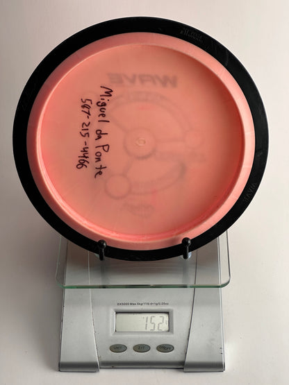 MVP Fission Wave Distance Driver (Pink/Black Rim) Science Stamp 153g