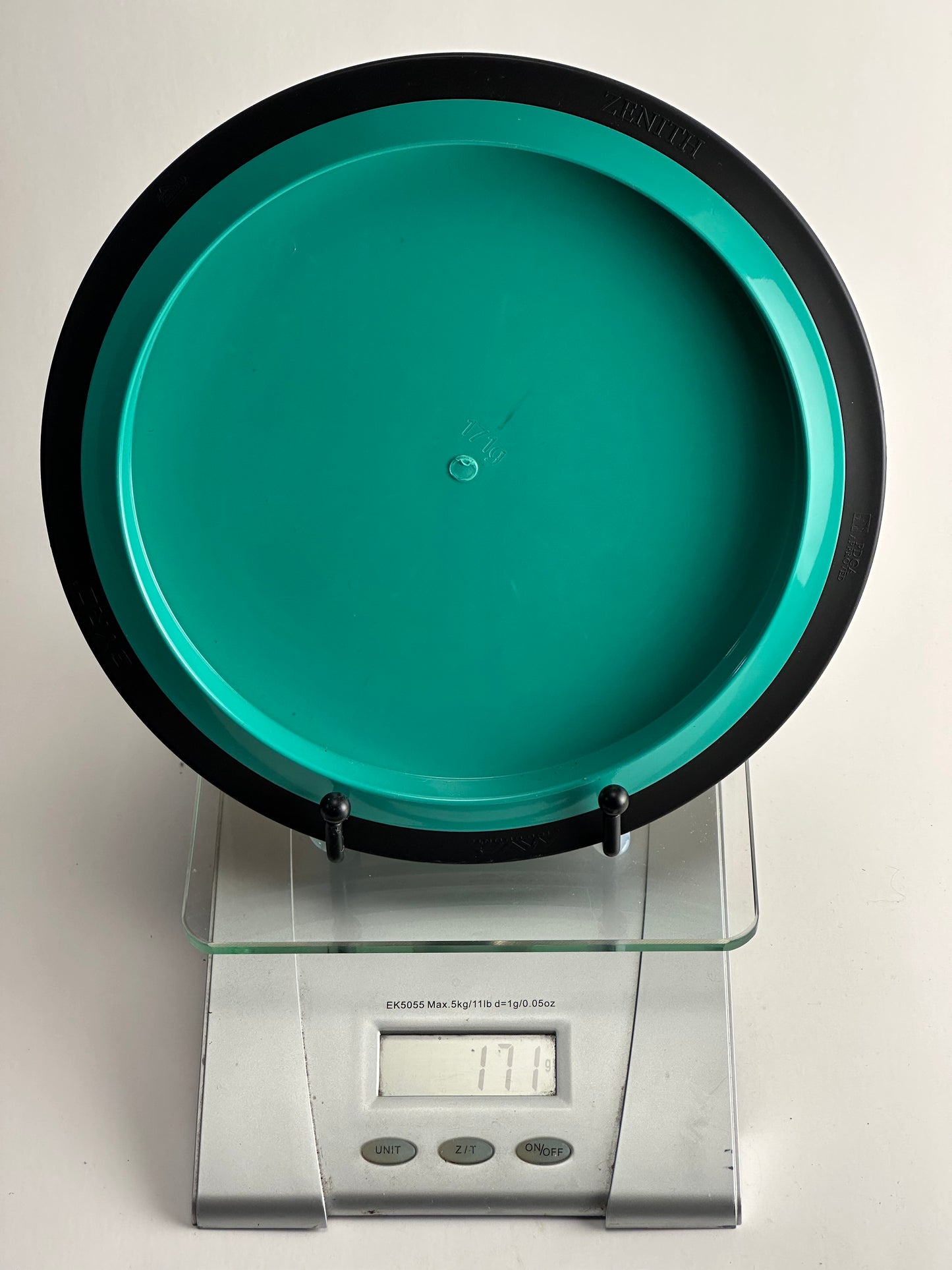 MVP Neutron Zenith Lab Second | Teal w/ Black Rim | 171g