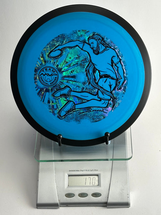 MVP Neutron Zenith James Conrad Team Series – Blue/Black Rim 170g