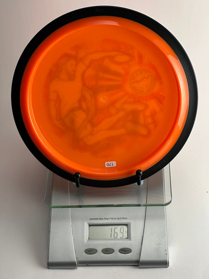 MVP Neutron Zenith Team Series (James Conrad) – Orange/Black Rim 169g